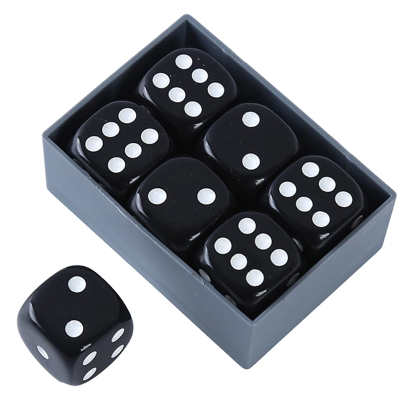 

6 Pcs/Box Predict Miracle Dice Turn All Dice Into 6 Magic Toy Magicians Magic Shows Tricks Illusion Props Children's Toys Gifts