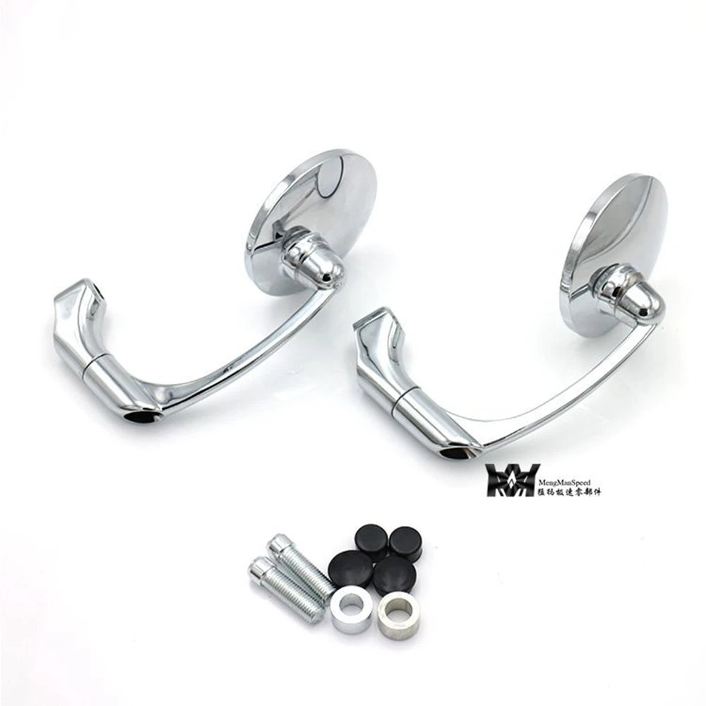 Винтажное зеркало заднего вида для мотоцикла универсальное Harley Ретро стиль steed 400