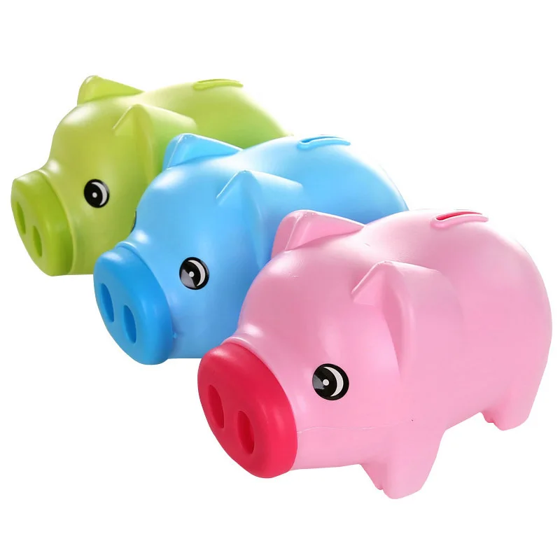 Горячая Распродажа пластиковая Копилка копилка для монет денег коллекционная