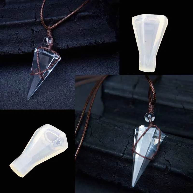 1 шт. Прозрачная силиконовая форма для подвесок в виде цветка|Инструменты и