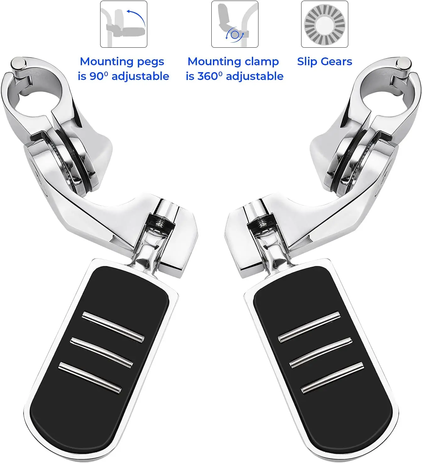 Новинка подножки для шоссе мотоцикла Подножка Softail Для Sportster Electra Road Glide King Street с 1