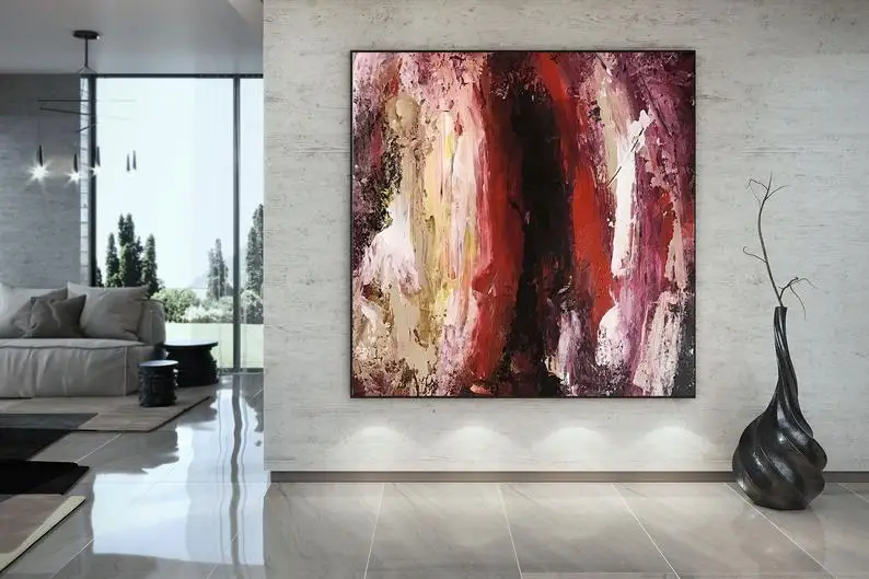

Large Painting on Canvas,Extra Large Painting on Canvas,art paintings,large interior decor,large canvas art,textures painting