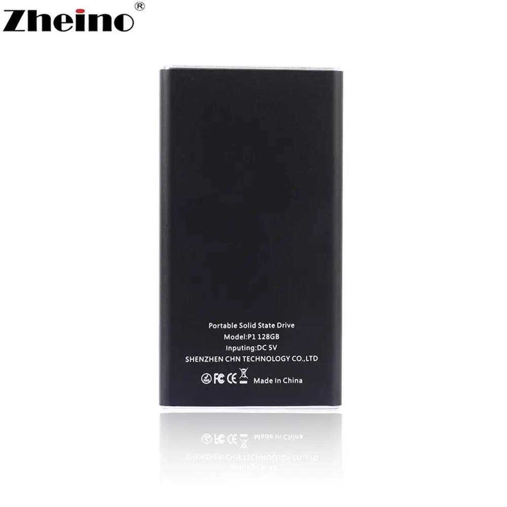 Zheino портативный SSD 500 Гб 128 ГБ 256 ГБ 512 Гб OTG Typc к USB 3,1 внешний твердотельный жесткий диск