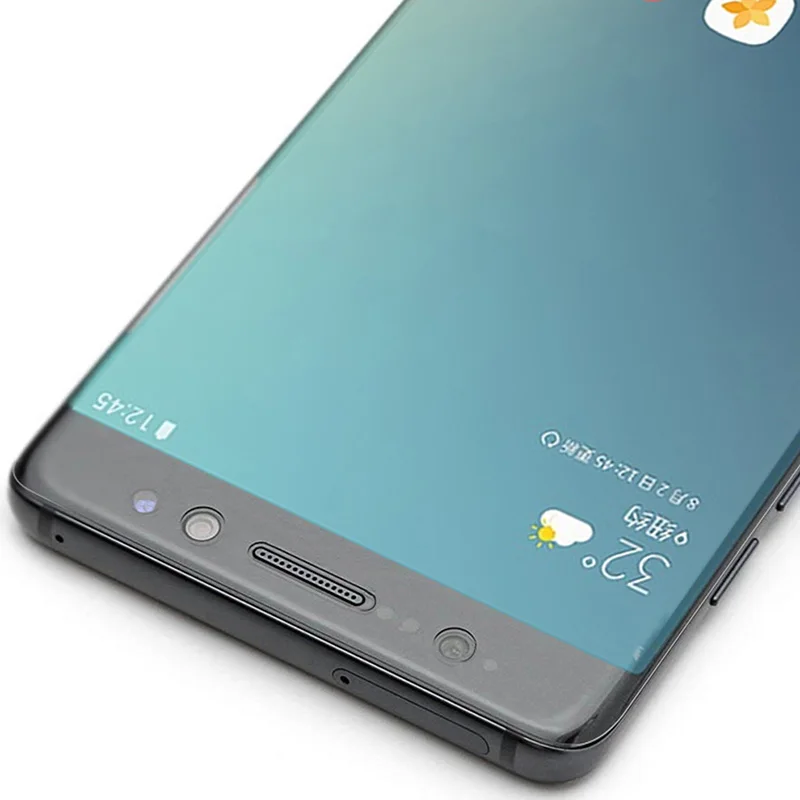 JGKK для Samsung Galaxy Note FE вентилятор Edition спереди и сзади полное покрытие TPU Защитная