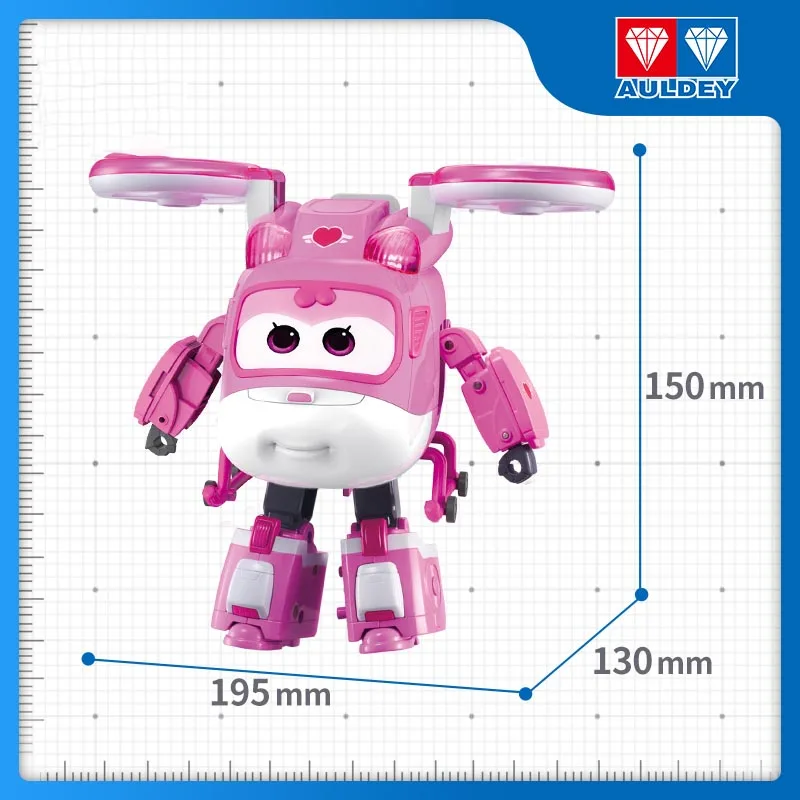 

Auldey 34 Style Big Super Wings deformation Mini Jett DIZZY robot wing Action Figures Super Wing Transformation toys for kids