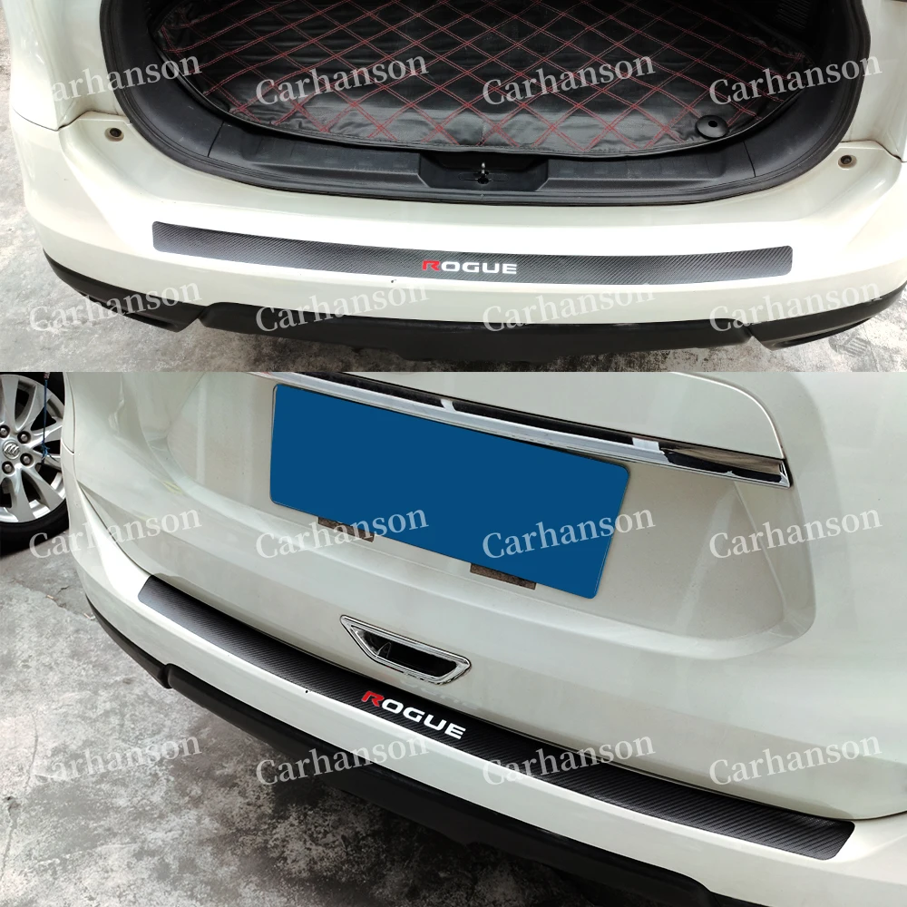 Аксессуары для отделки багажника Nissan Rogue t32 Накладка на порог заднего бампера