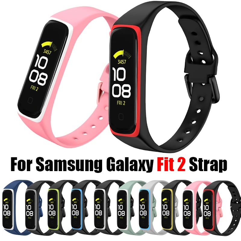 

Soft Silicone Sport Band Straps For Samsung Galaxy Fit 2 SM-R220 Bracelet Replacement Watchband For Samsung Galaxy Fit2 Correa