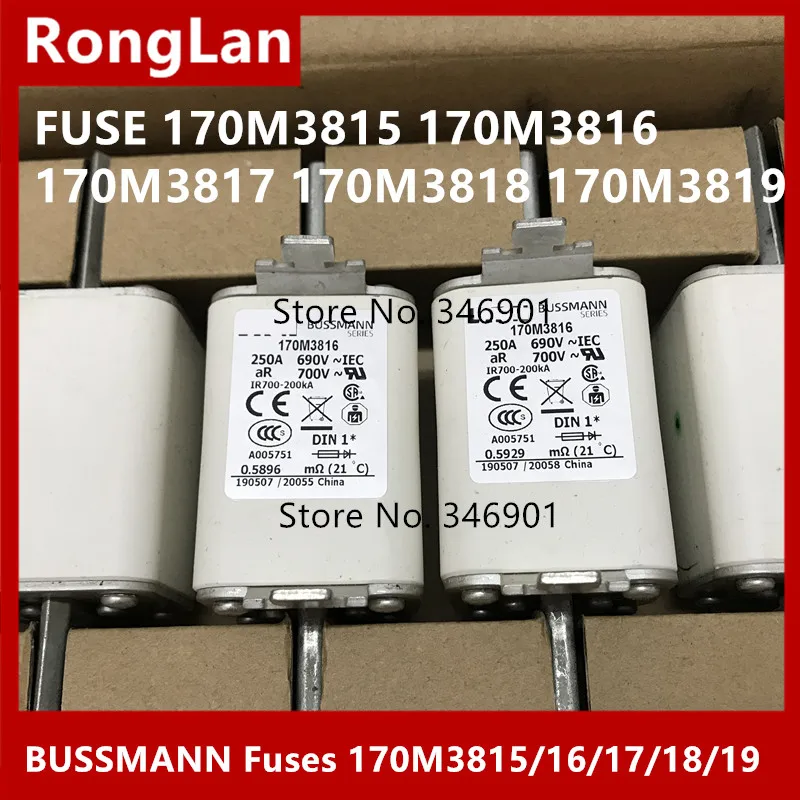 

United States - Fuses 170M3815 170M3816 170M3817 170M3818 170M3819 200A/250A/315A/350A/400A 690V 700V fuse