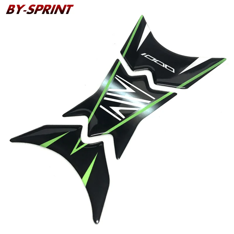 

Motorcycle 3D Reflective ADESIVI Sticker Decal Emblem Protection Tank Pad Cas Cap For KAWASAKI Z650 Z 650 Z1000 Z400 Z 400
