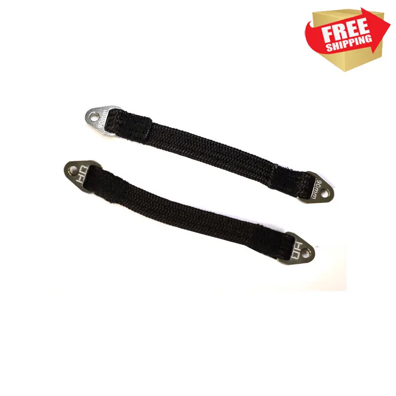 

RC Radio control car HR Suspension Travel Limit Straps 90mm (Gunmetal)(2) for Traxs Slash option upgrade parts