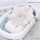 Детский коврик для ванной, нескользящий коврик для сидения для ванной, защитный коврик для новорожденных, подушка для ванной, складной мягкий коврик для подушки