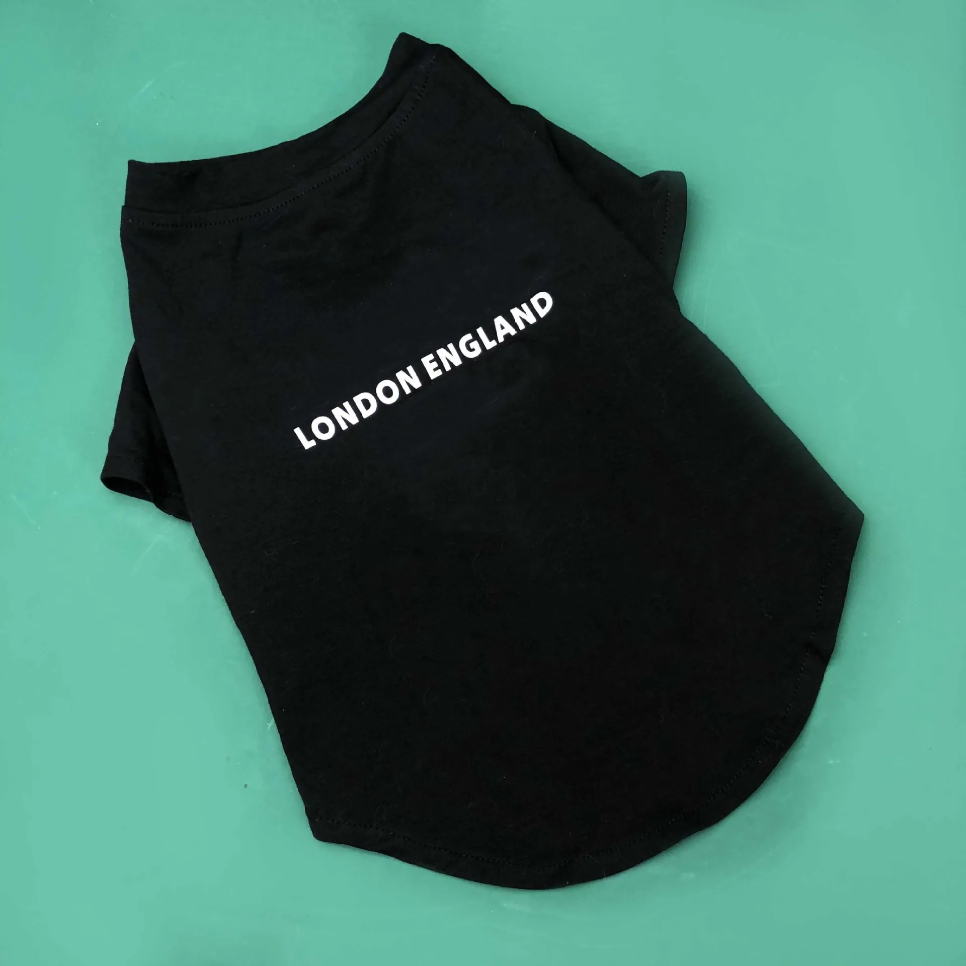 

Летняя одежда для собак Футболка для малых и средних собак Прохладный хлопок одежда шнауцера-тцу одежда с принтом в виде собак домашних жив...