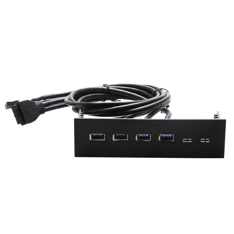 

5,25 дюймовая Передняя панель компьютера с 2 USB3.0 2 USB2.0 функцией отсека компьютера