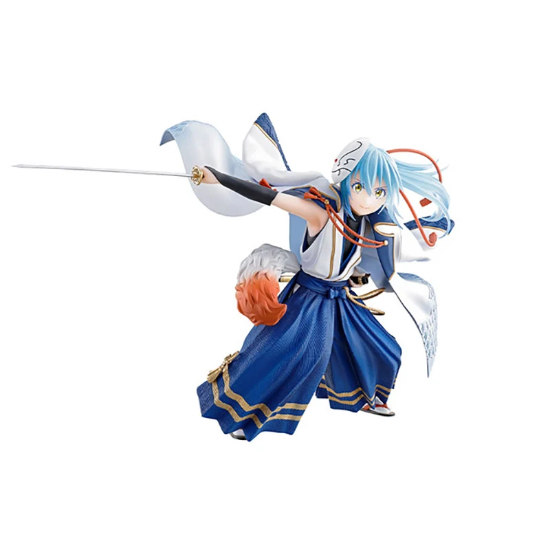 

BANDAI Anime Figure Kimono Rimuru Tempest That Time I Got Reincarnated As A Slime PVC Action Figure Model Kids Toys For Boys