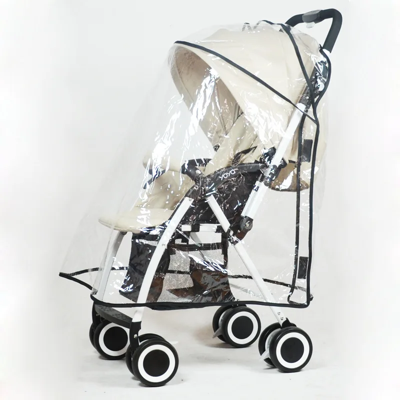 

Baby Stroller Accessories Universal Waterproof Rain Cover Wind Dust Shield Pushchair Cover Baby Carriage Wheelchair Rain Cover