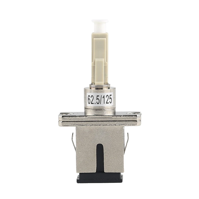 SC female LC male multimode MM62.5/125 Волоконно оптический адаптер переходной фланец