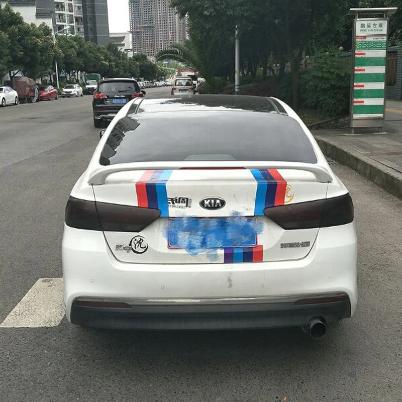 Спойлер для KIA K4 2011-2016 спойлер из высококачественного АБС-материала заднего крыла