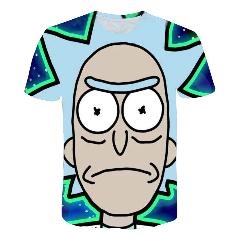 Высокое качество, футболка с Мужская 3D футболка Rick and marty By Jm2, летняя футболка с аниме, футболки с короткими рукавами, топы с круглым вырезом, Прямая поставка