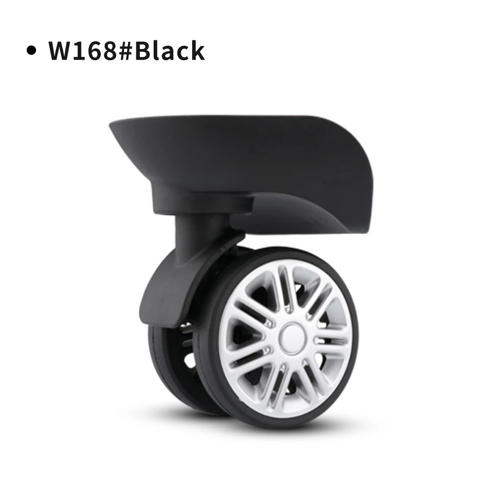 TANGYIPIN W168 Luggage Wheels Replace Suitcase Carrying Case Repair Wheel Trolley Case Luggage Accessories Mute Universal Caster