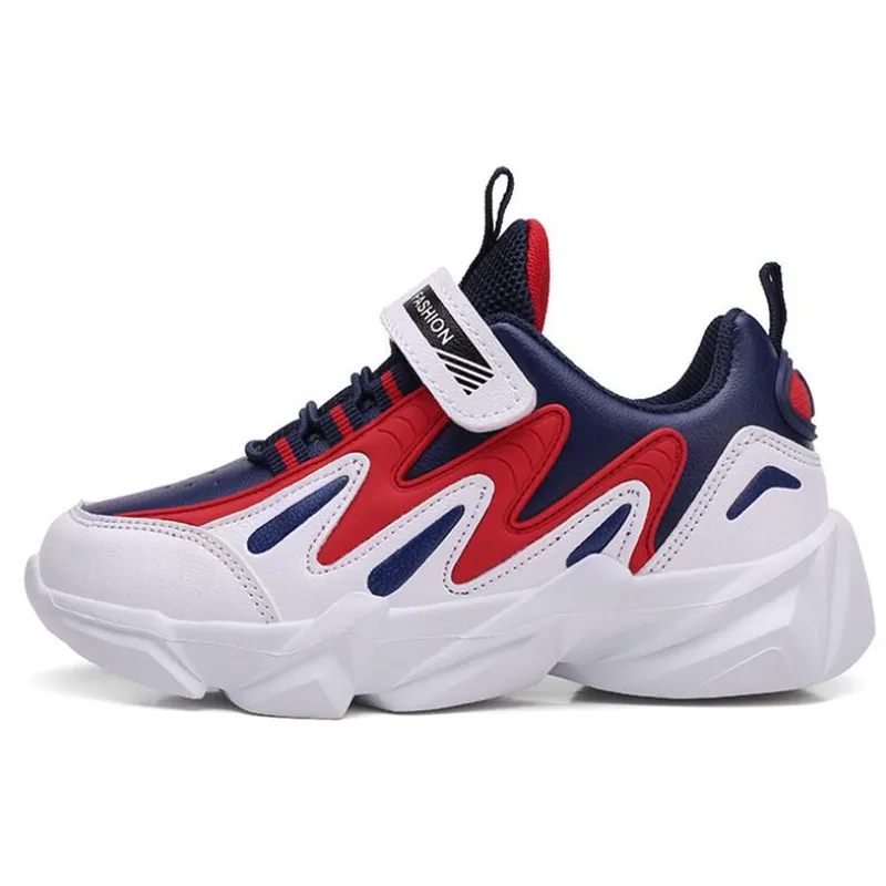 Детская повседневная обувь спортивная для бега Зимние теплые плюшевые высокие