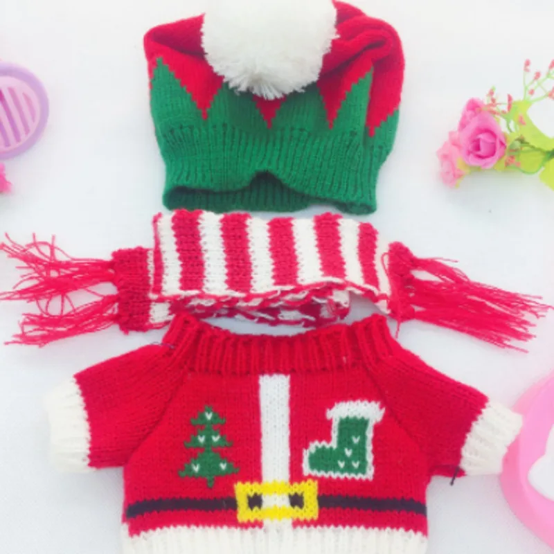 

30cm Lalafanfan Clothes Glasses Duck Clothes Glass Lalafanfan Cute Plush Dolls Soft Animal Dolls Children Toys Christmas Gifts