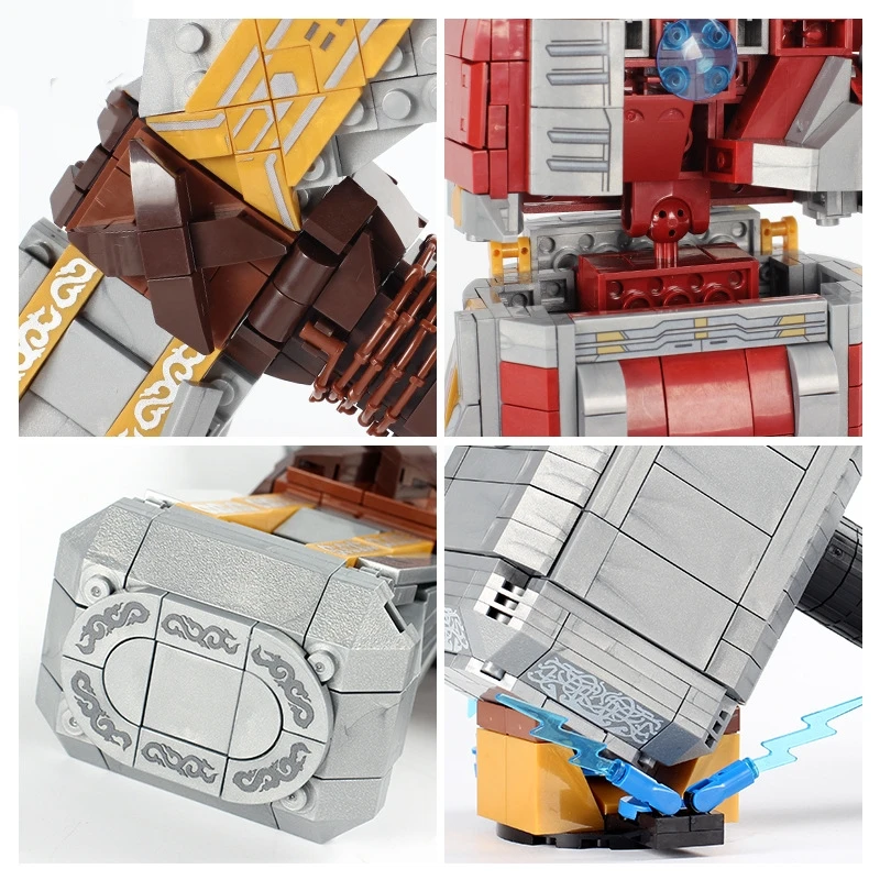SY1398 SY1399 SY1400 SY1454 Mark85 Железный человек Endgame оружие Thanos Infinity Gauntlet Mjolnir Stormbreaker