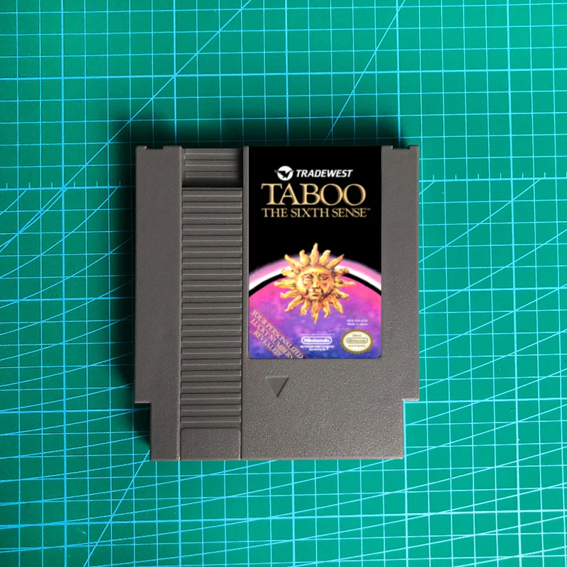 Taboo-8-битный игровой картридж The 6 Sense - 72 pins | Электроника
