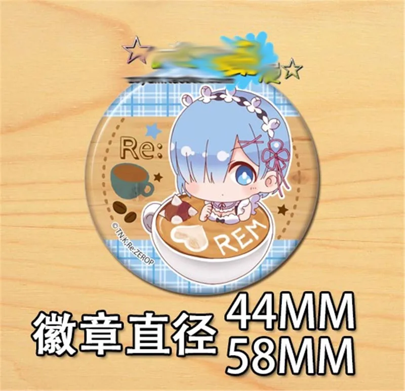 Брошь для косплея Жизнь в другом мире от нуля коллекционная брошь с булавкой