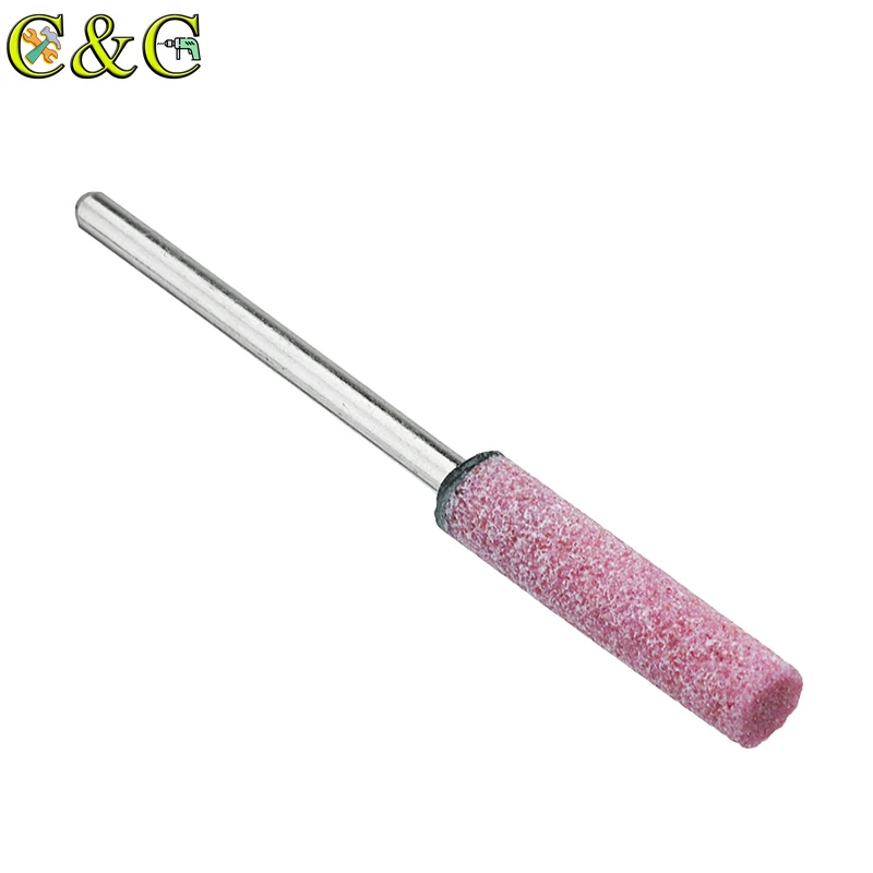 6 шт./компл. 3 мм красная Корундовая Шлифовальная головка электрическая