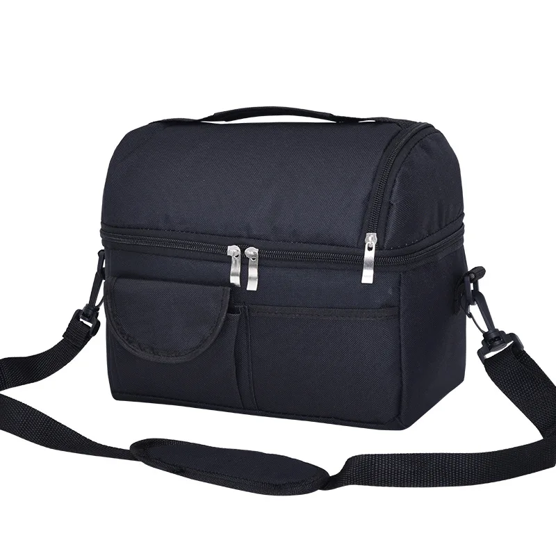 

Breastmilk Fresh Keeping Lunch Bags For Women Waterproof Portable Zipper Bag Thermal Oxford Student Lunch Box Cooler Bag 10L