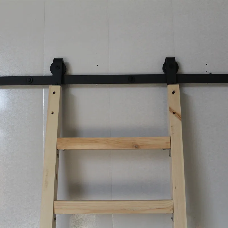 YUAMJ Solid wood ladder straight warehouse freight elevator household |