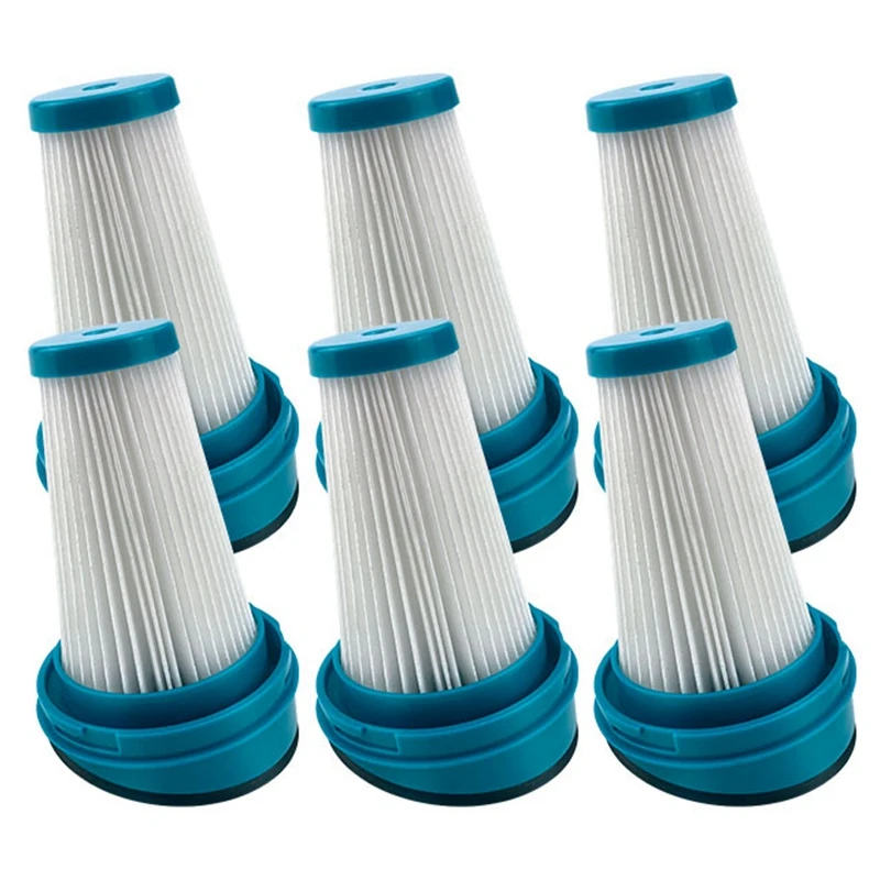 

Top Deals 6-Pack Replacement Vacuum Dust Bin Filters for SVF11 2 in 1 Cordless Lithium Stick Vacuum HSV320J HSV420J HSV520J