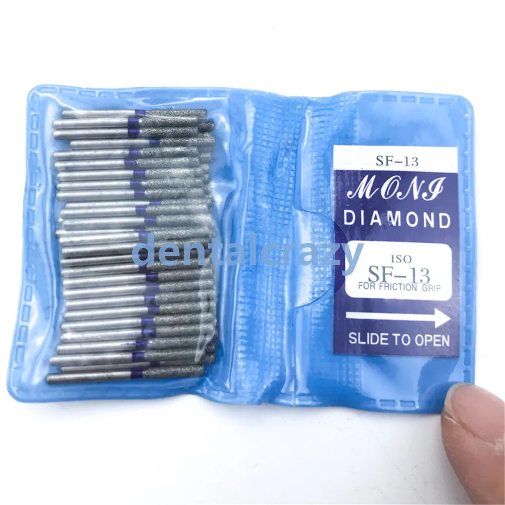 50 шт./пакет серии SF стоматологический алмаз FG высокоскоростные боры для