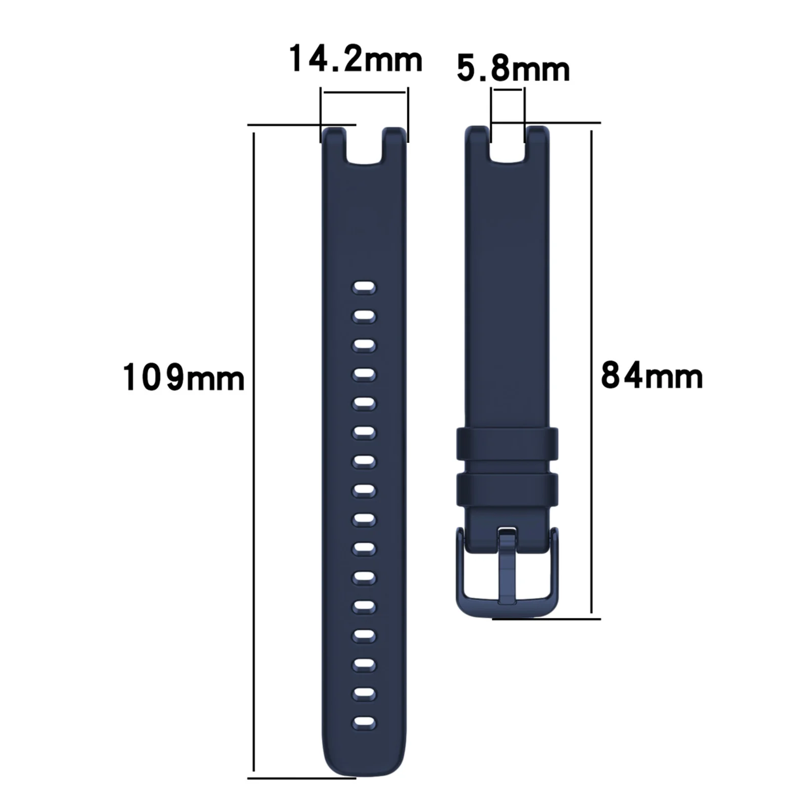 

Flexible Silicone Wrist Band For Garmin Lily Smart Watch Replacement wristband Soft Comfortable Watch Strap with Tool