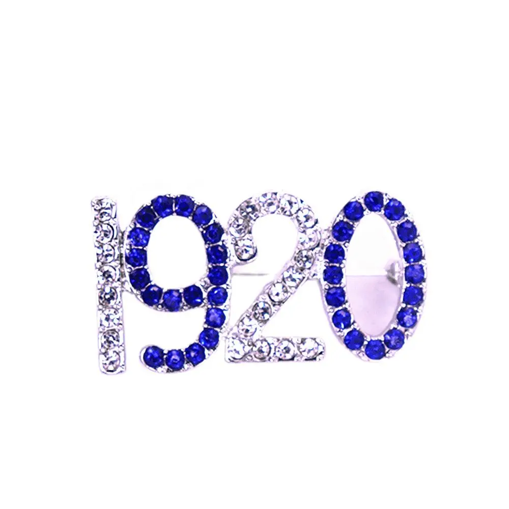 Греческие Буквы с посеребренным покрытием брошь Zeta Phi Beta 1920 | Украшения и