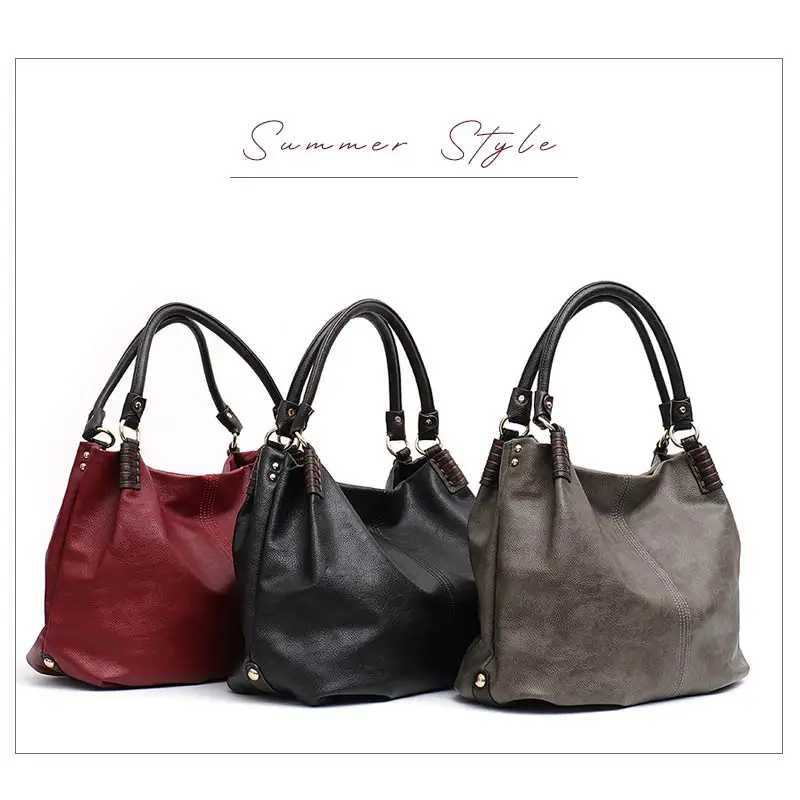 CEZIRA повседневные Большие женские сумки на плечо из искусственной кожи