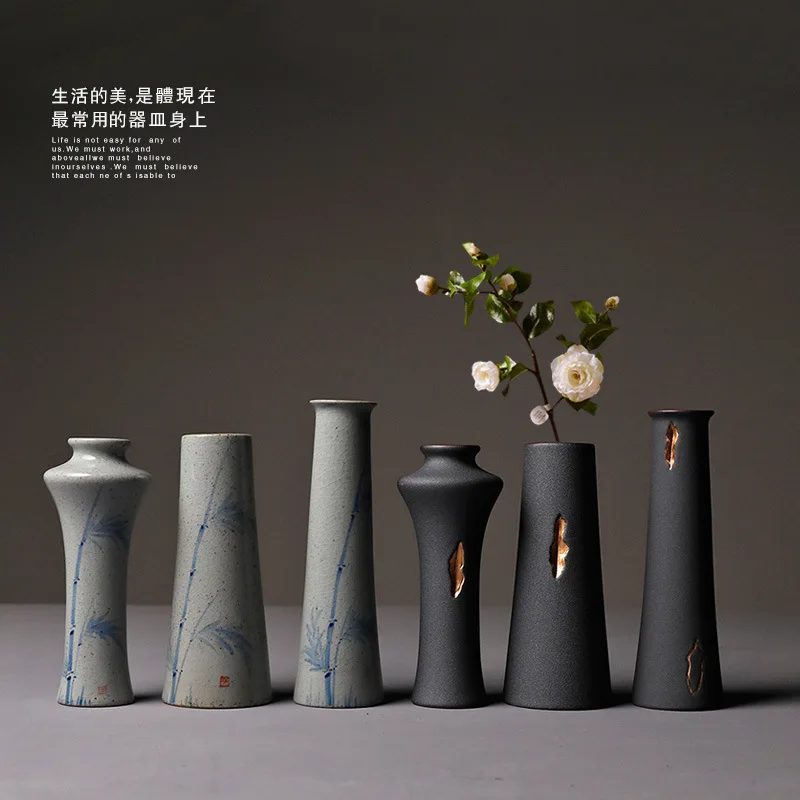 Китайская керамическая ваза для украшения интерьера жардиньерка микро пейзаж