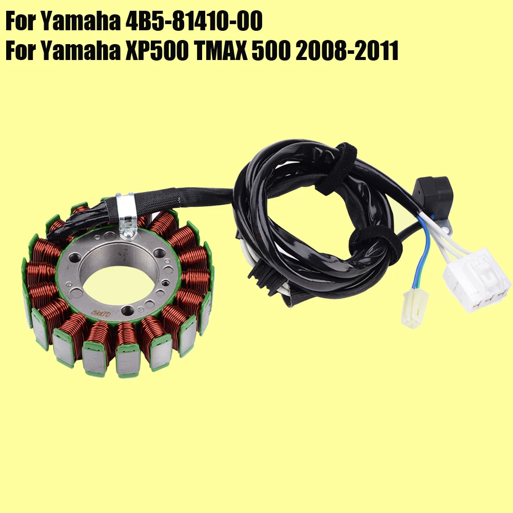 

Stator Coil for Yamaha XP500 TMAX 500 2008 2009 2010 2011 4B5-81410-00 Magneto Generator Coil XP T-MAX 500