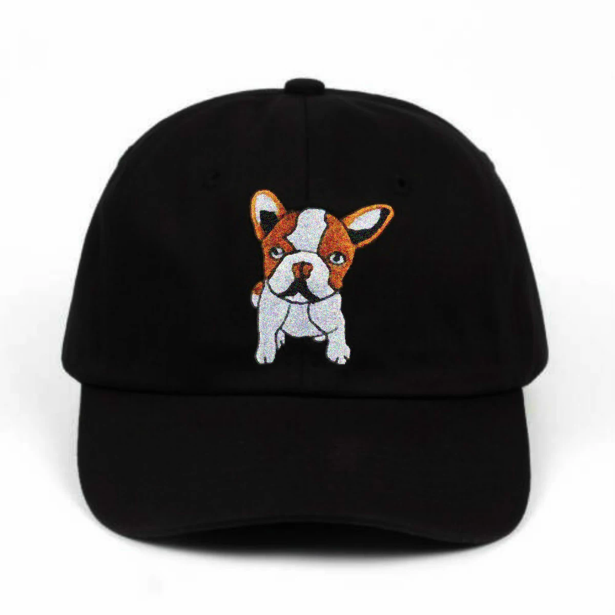 Бейсболка унисекс с рисунком бульдога регулируемый ремень кепка для водителя