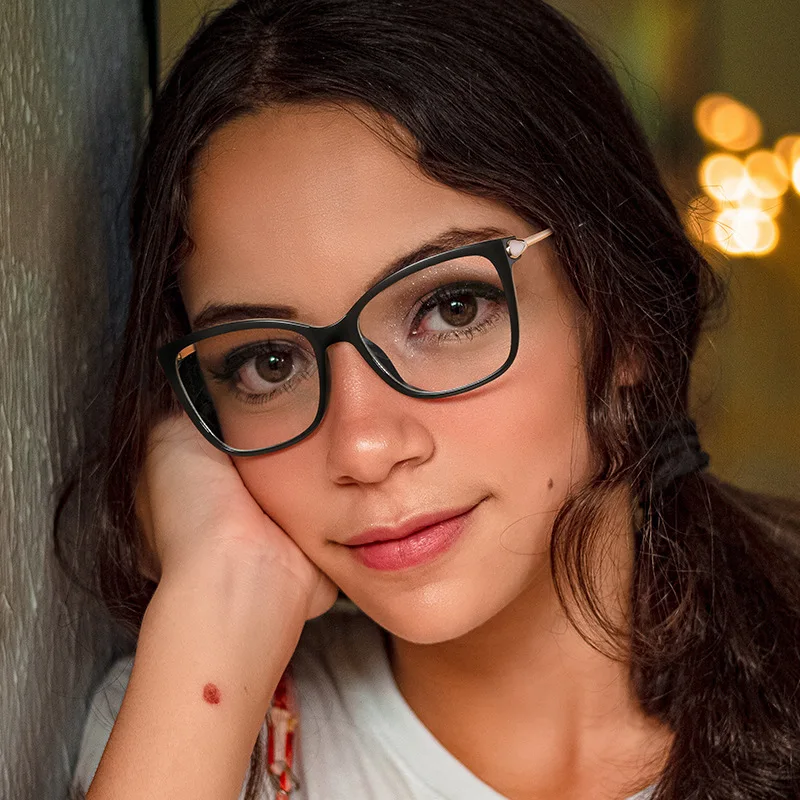 

TR90 High Quality Anti-blue Glasses Frame Men Women Spring Leg Optical Fashion Computer Eyeglasses