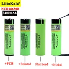 Аккумулятор Liitokala NCR18650B, 3400 мА ч, 3,7 в, никелевый