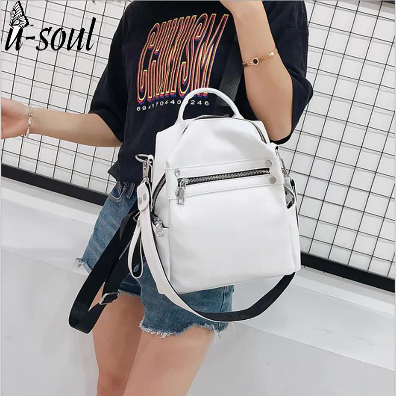 

2022 New Female Shoulder Bag Women Backpack Multi-purpose Casual Fashion Ladies Small Backpack Travel Bag For Girls Backpack