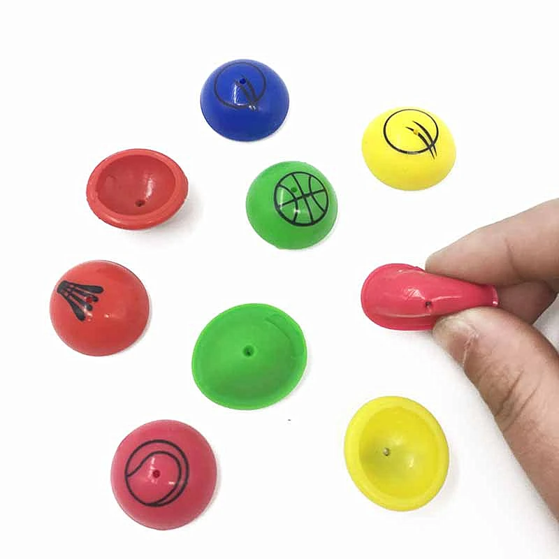 Новый 10 шт./компл. забавные Игрушечные Мячи смешанный упругий шар на одной части