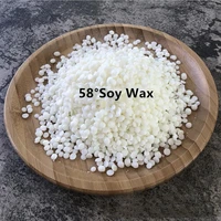 500g1000g natural smokeless soy wax for diy candle making materials scented candles wicks raw material handmade gift xj66