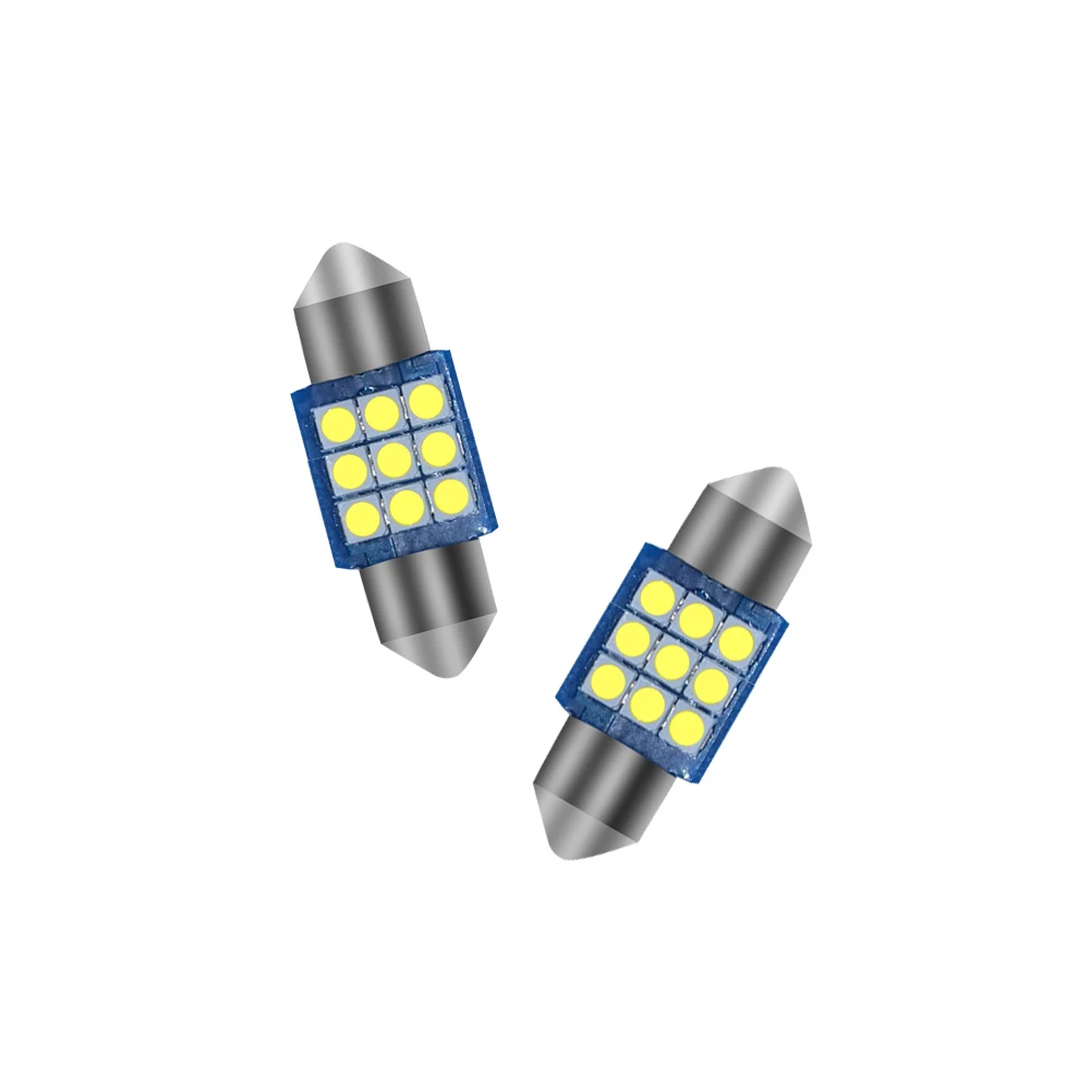 4 шт. Высокое качество 12V 24V Canbus 36/41 мм 9/15/18SMD 3030 гирлянда Чтение светильник лампа