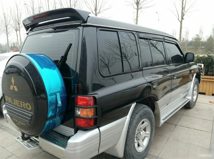 Спойлер для Mitsubishi V33 Pajero задний спойлер из АБС пластика V45|rear spoiler|car rear wingrear wing |