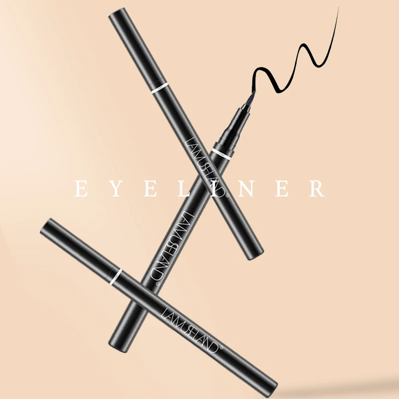 Водостойкая Подводка для глаз LAMUSELAND стойкая черная жидкая подводка 0 7 г