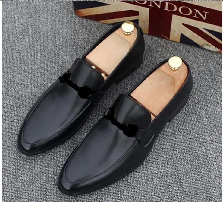 Высококачественная кожаная повседневная обувь для прогулок Модные Красные