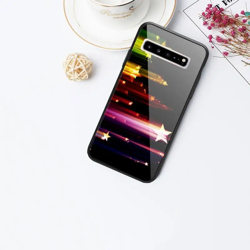 

Light and shadow art Phone Case For Galaxy Tempered Glass Cases Apply To S10 S9 S8 S7 S6edge Plus TPU Cover