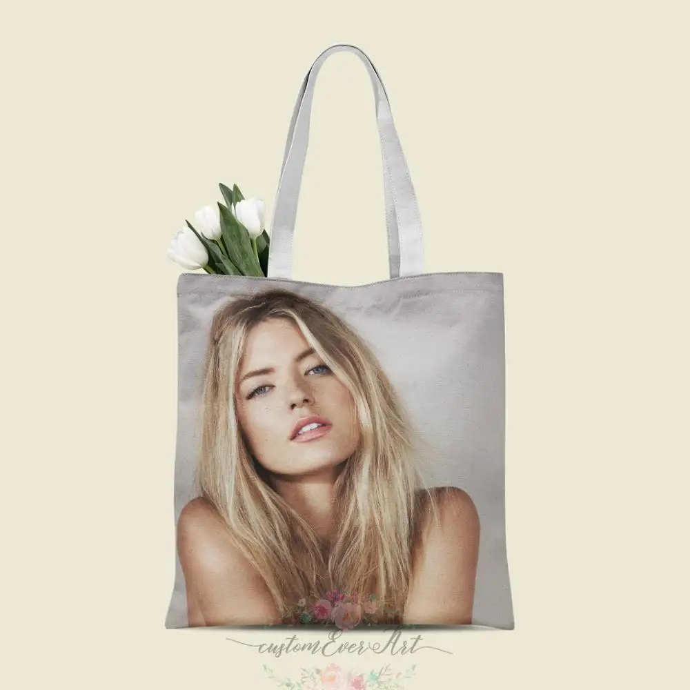 

Martha Hunt tote bag custom canvas tote bags for women for teacher Birthday Bags Gift Bag personalized gifts